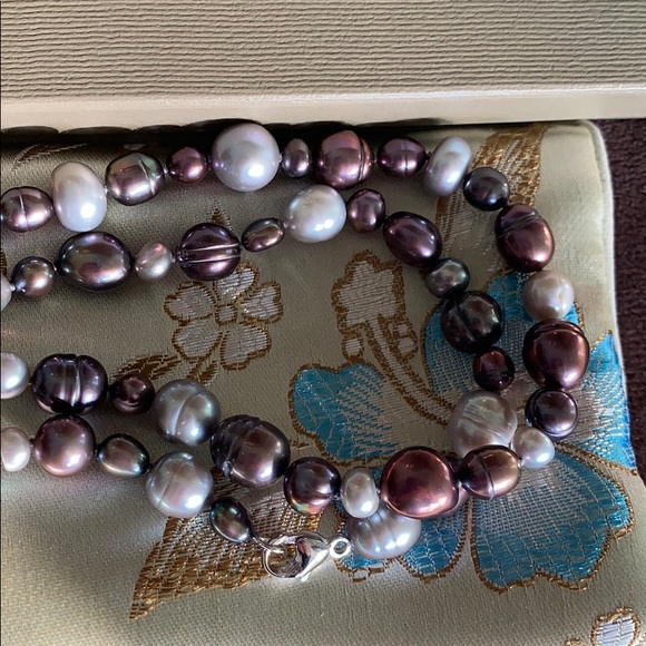 Honora multi-brown pearl 36” necklace. NWOT!❣️ - Picture 2 of 5